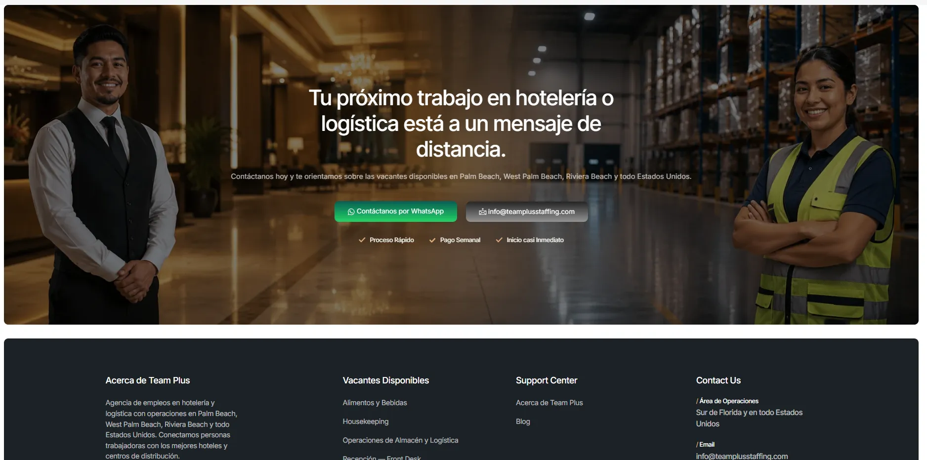 Portal corporativo bilingüe 100% responsive, construido con optimización SEO técnica y una estructura sólida desde el primer día.